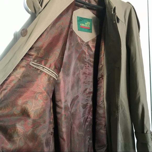 Men’s Taupe Belted Trench Coat in size 46 - Picture 6 of 8